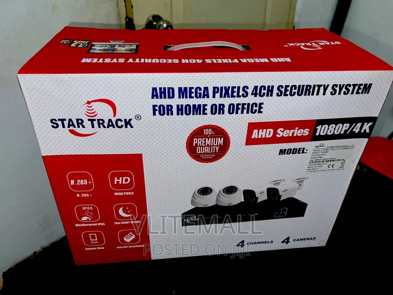 Star Track 4CH 2MP 4 Camera System - STTK04R2