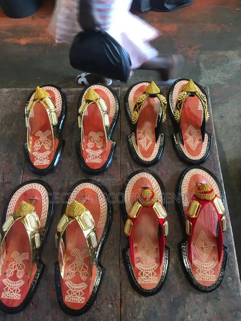 Ahenema Slippers Specially Made for Royals