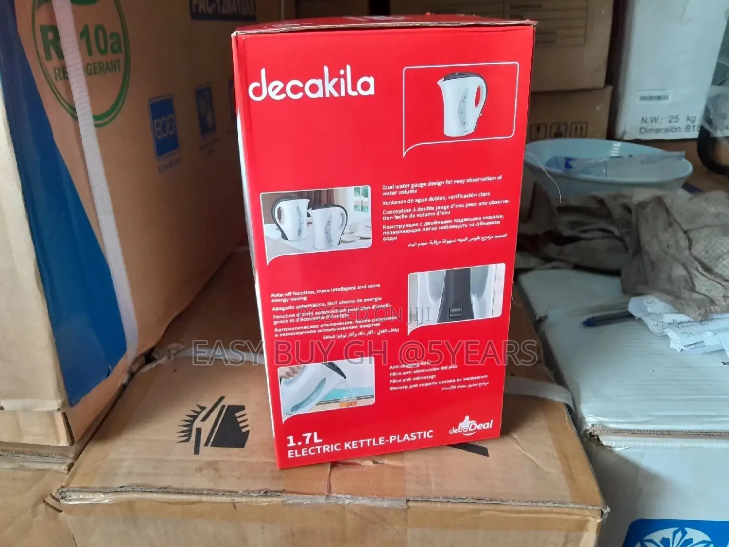 Fresh in Box Kettle Decakila Electric Kettle Plastic