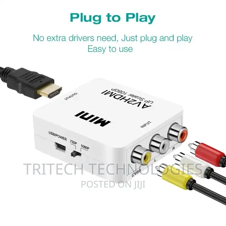 AV to HDMI Mini Converter