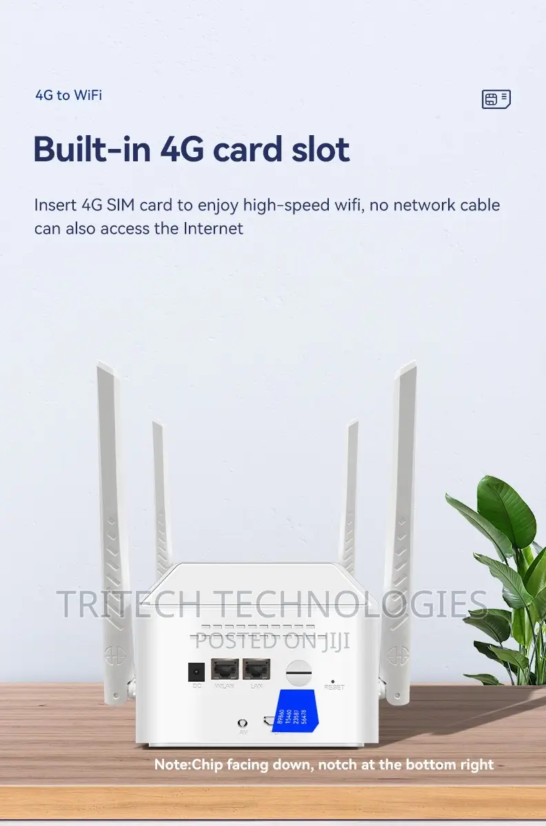 Universal Wireless 4G Indoor Cpe 300mbps SIM Router