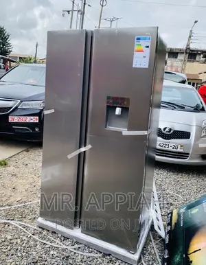 Fast Chilling TCL P520SBN Side by Side Refrigerator 