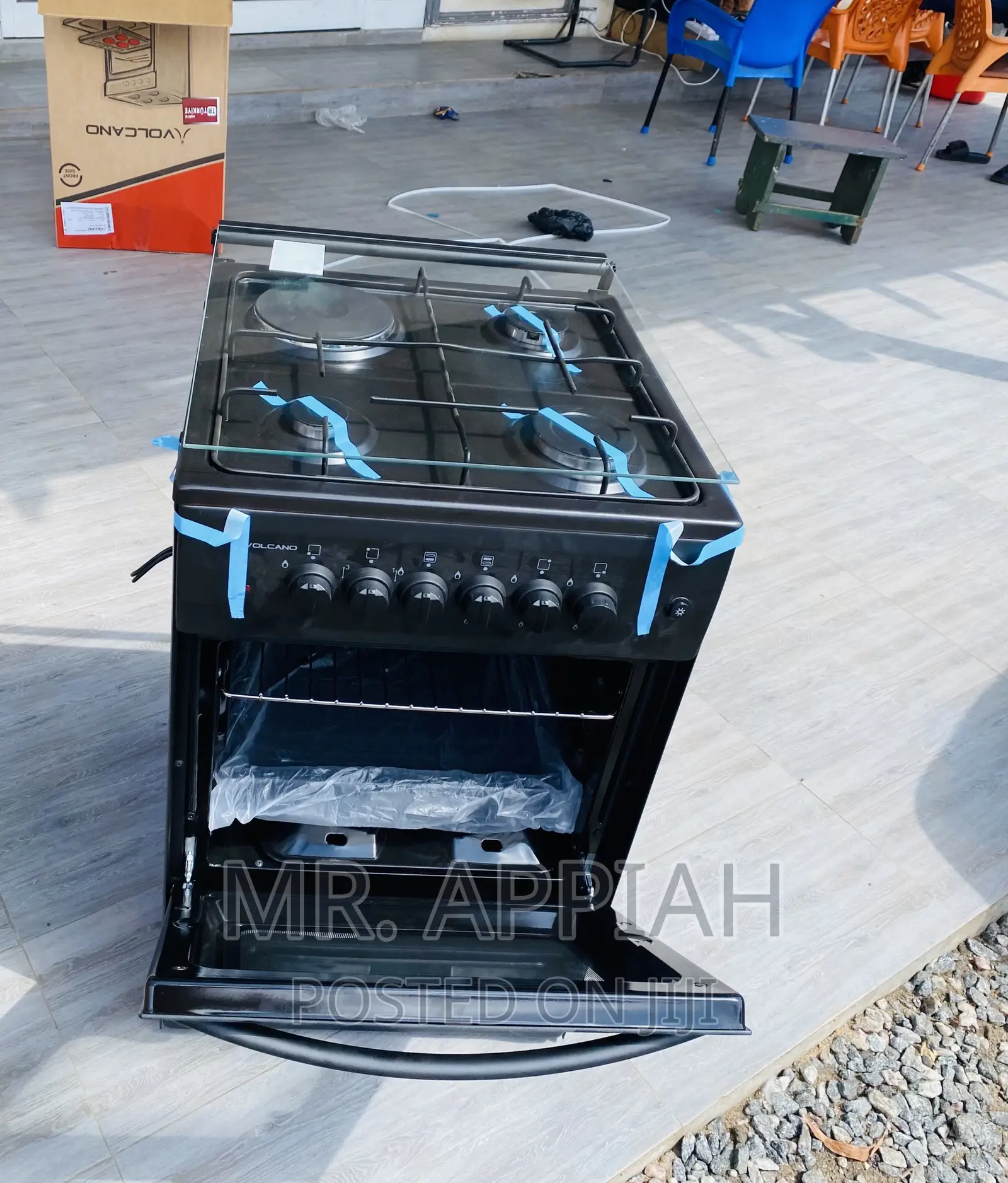 Buy High Quality Volcano 50x503gas+ 1 Electric Cooker,Black