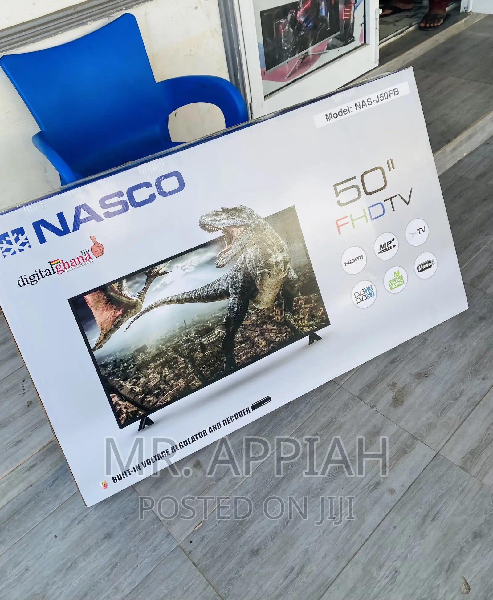 Original Nasco 50 Inch Full HD Digital Electric Led Tv.