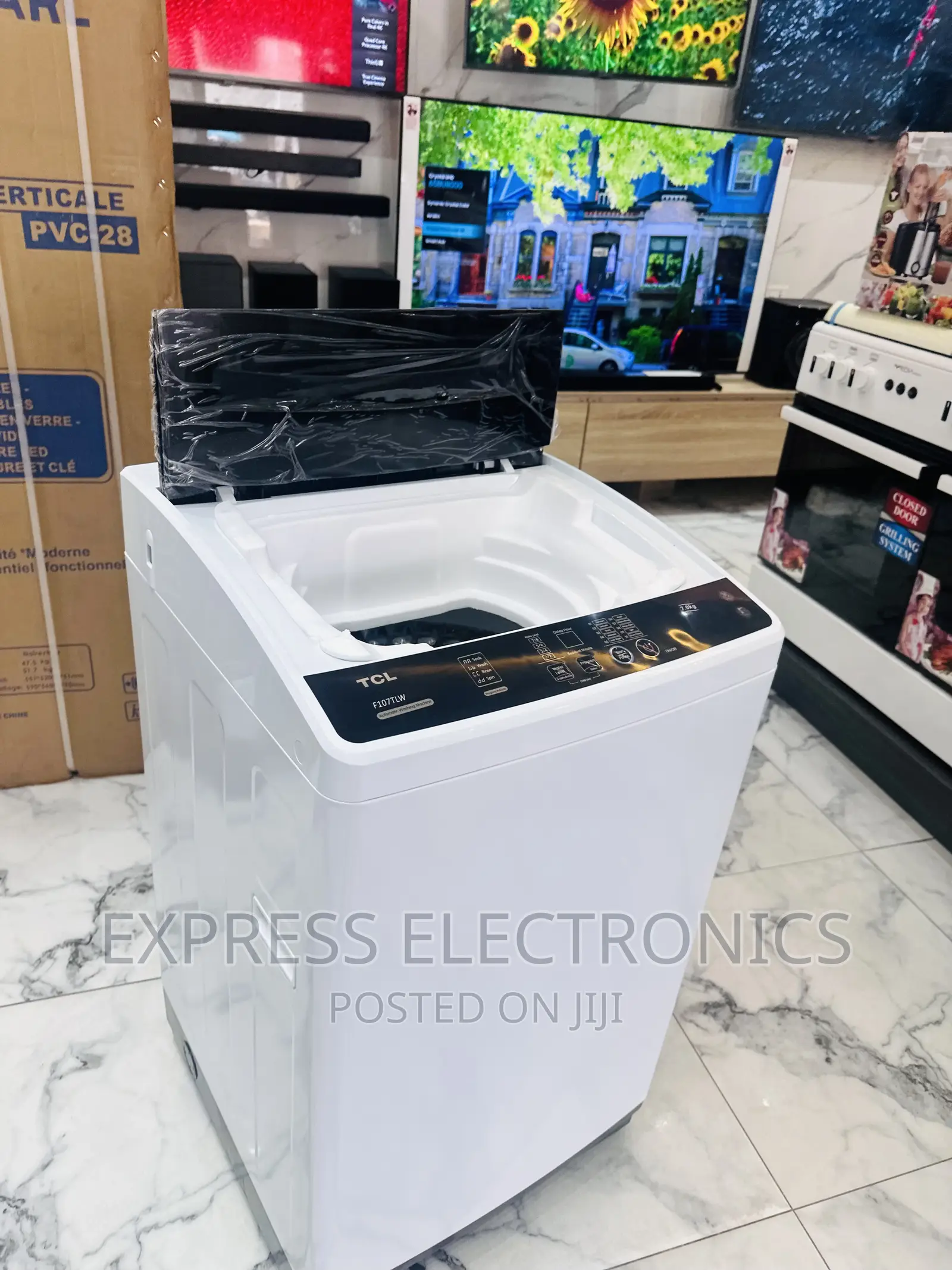 TCL 8kg Topload Washing __ Machine Full Automatic