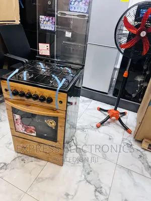 Best Buy for Less Light Wooden Gas Cooker 4burner Oven Stove
