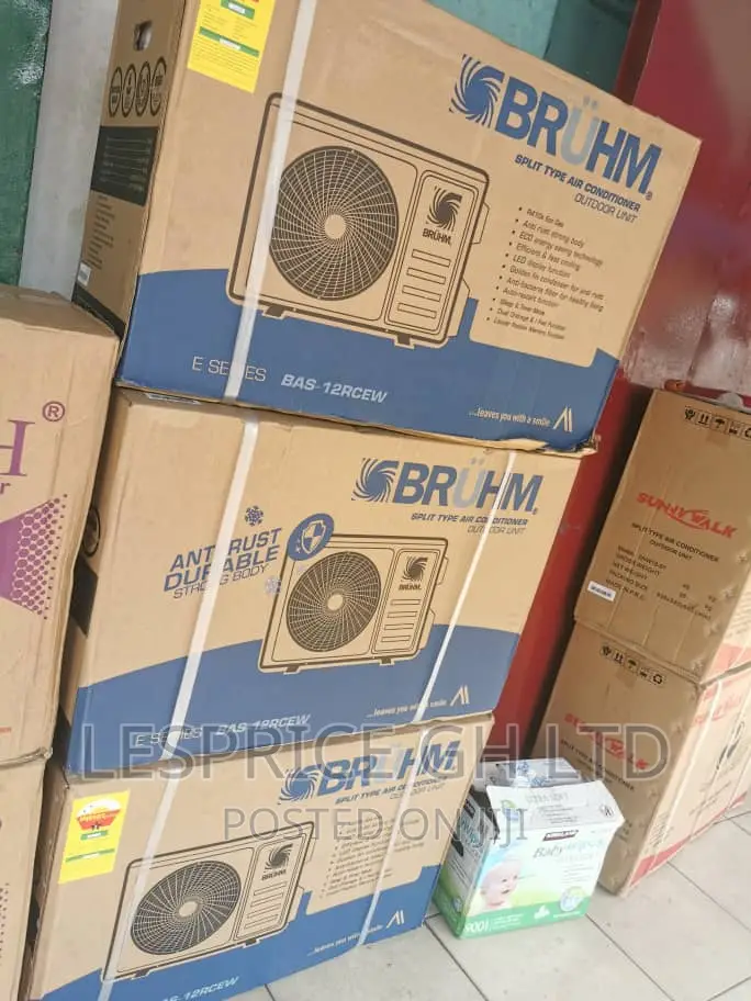 Promo Fantastic Brand New Bruhm 1.5hp Air Condition