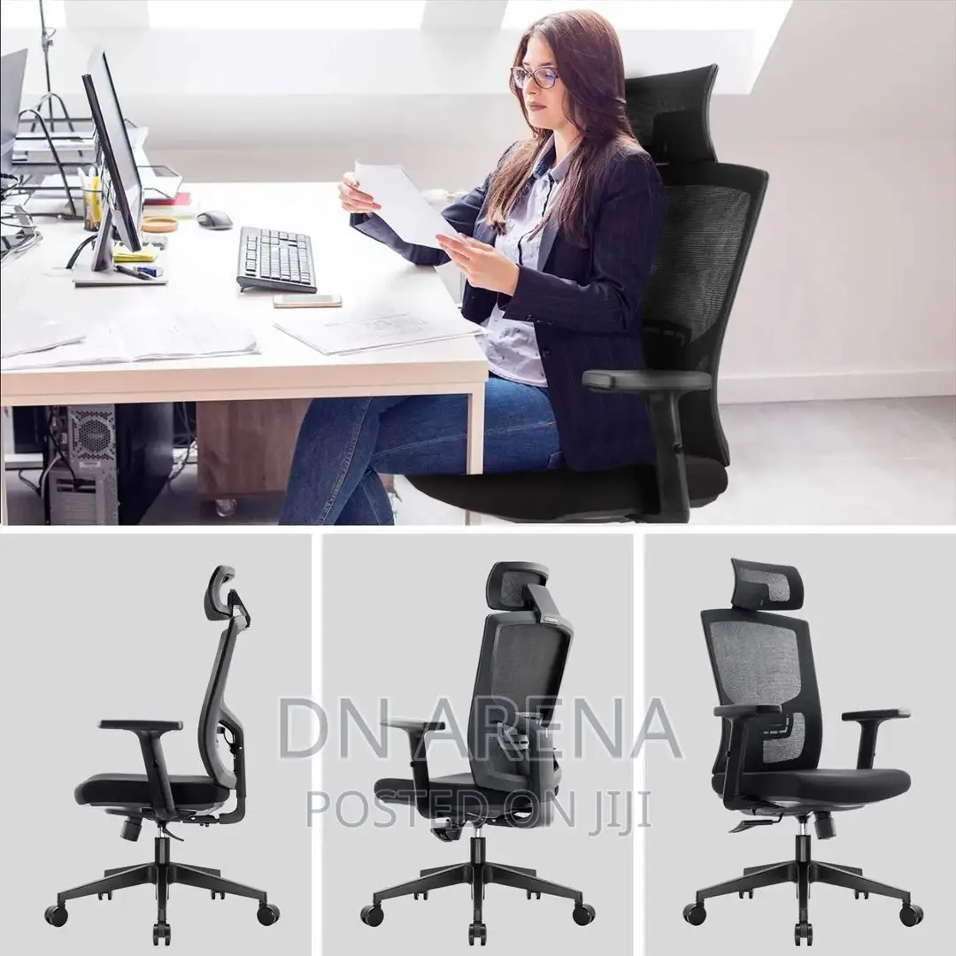 Gorilla Ergonomic Mesh Chair
 With Foot Rest From Germany