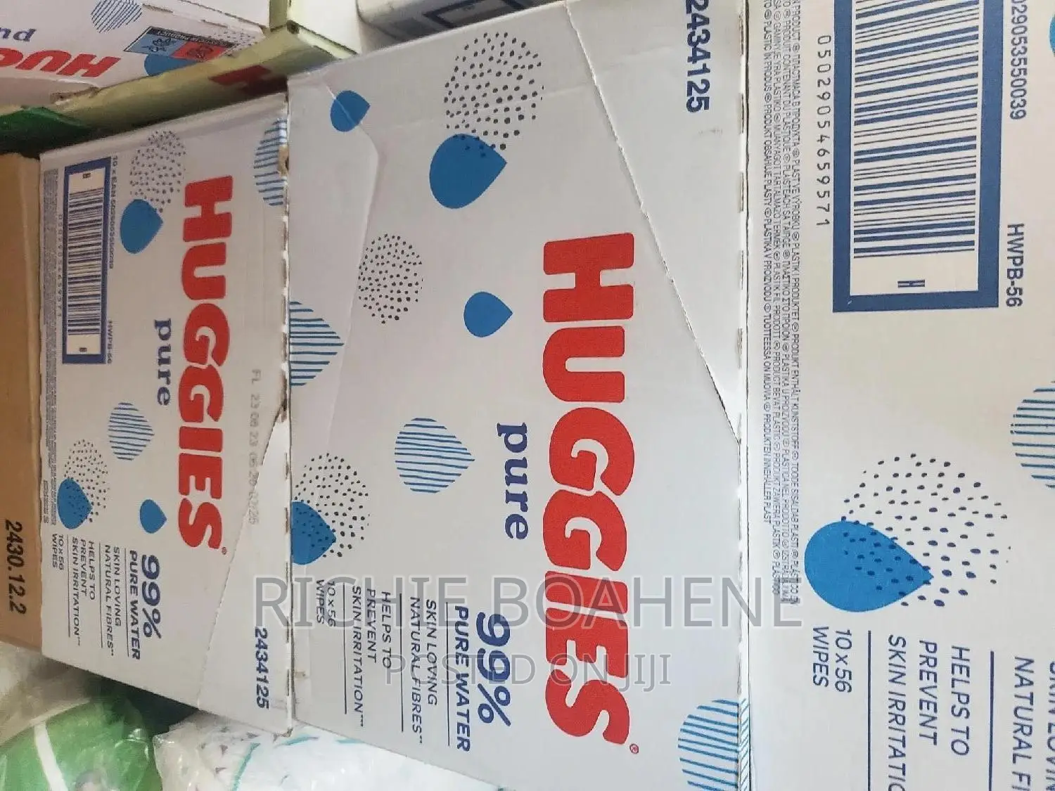 Huggies Wipes Pure