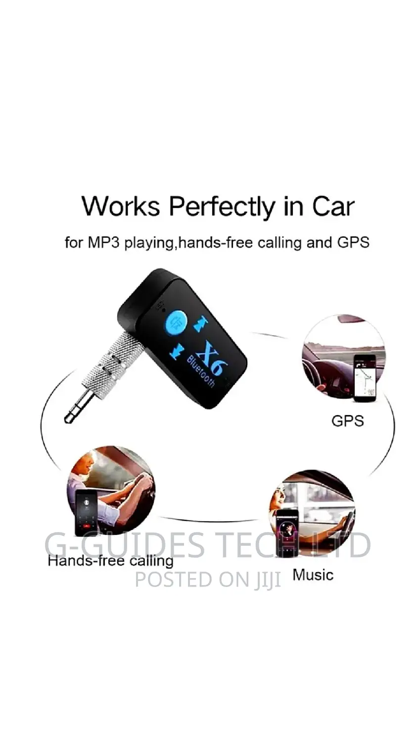 Bluetooth Music Receiver , Car Bluetooth Music Receiver Aux