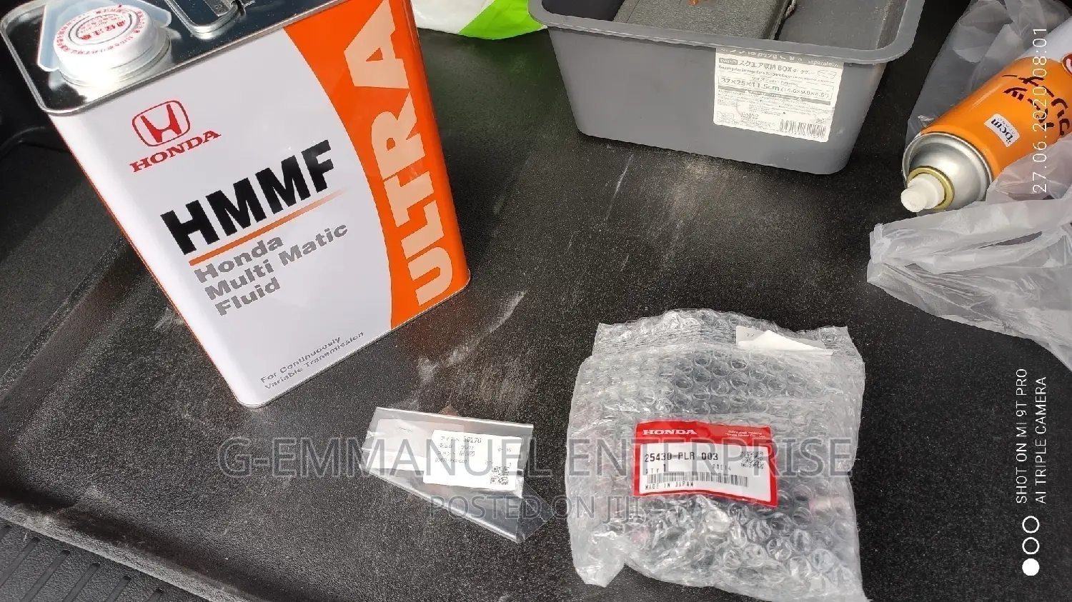 HONDA CR-V Civic HMMF Transmission Oil. Original Parts.