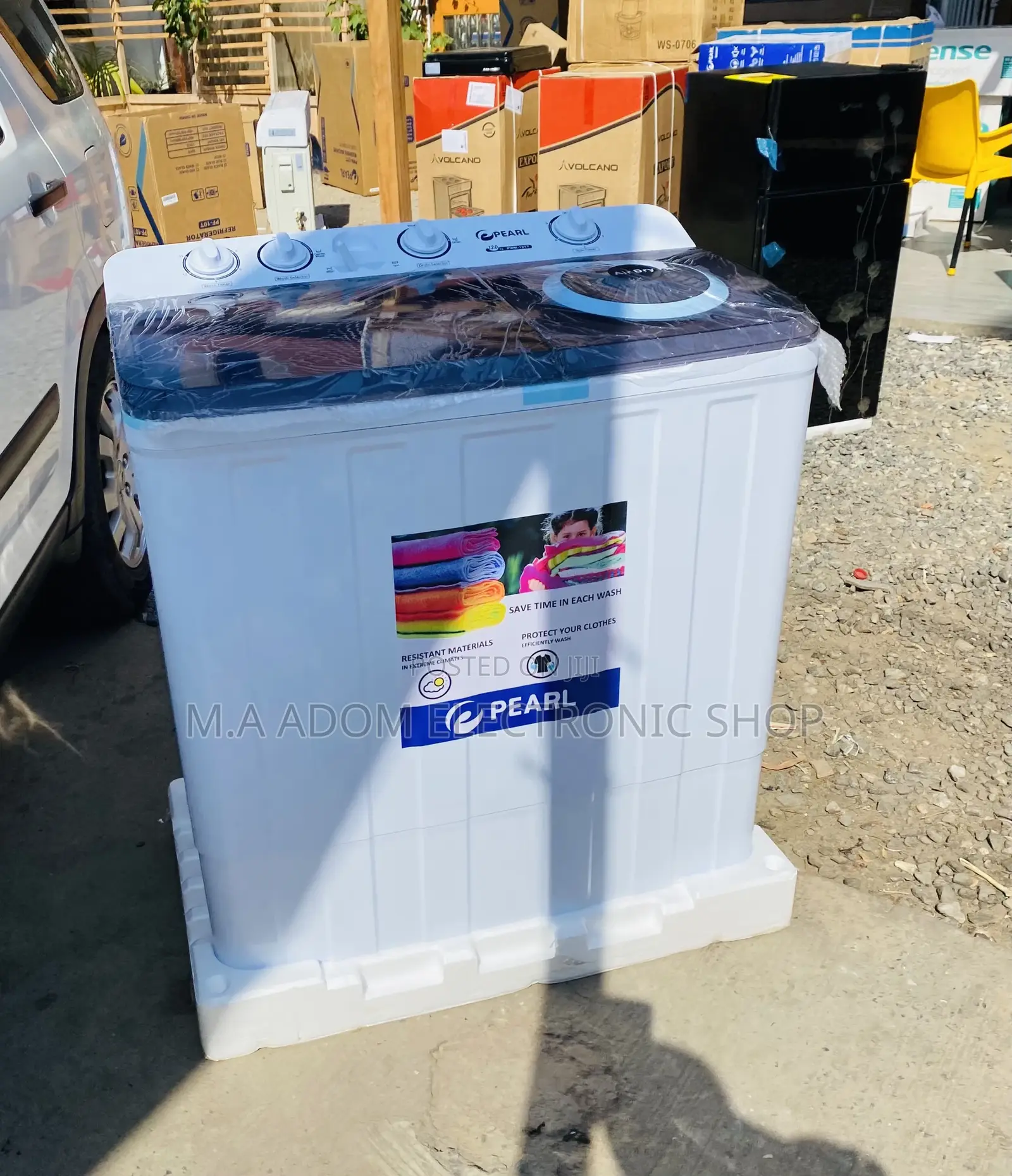 Semi-Automatic Pearl 12kg Top Load Electric Washing Machine