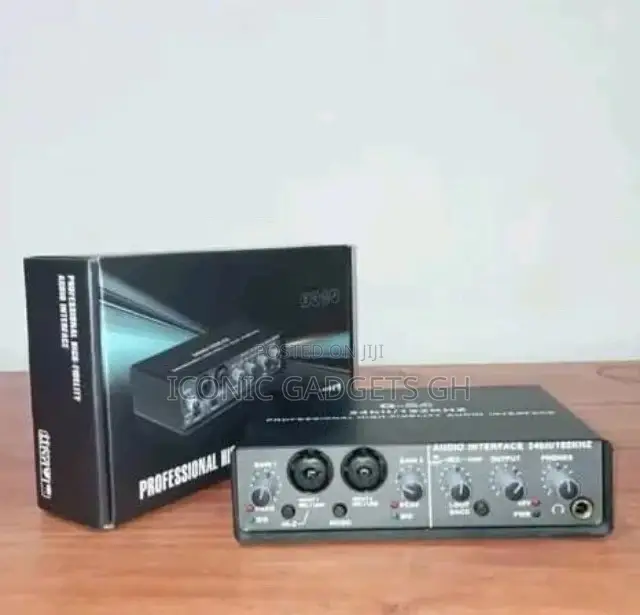 Brand New Q-24 Audio Interface Sound Card