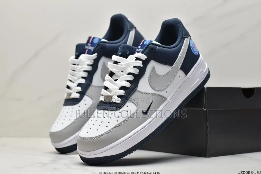 Nike Air Force Paris Blue and White