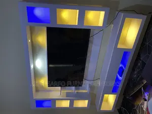 Original Led Wall Mount With Led Tvstand Stand and Tv Board