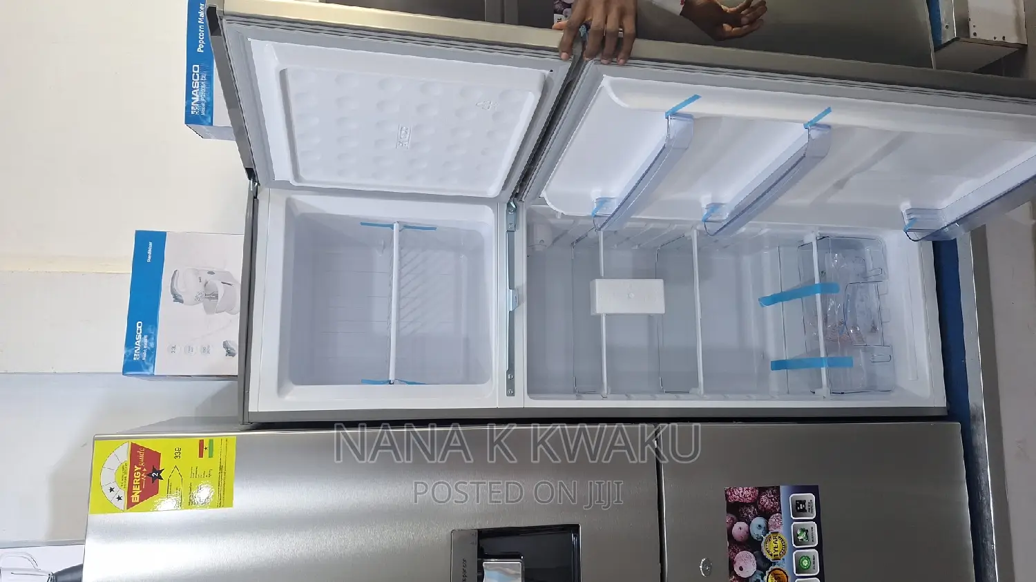 Pf270 Pearl 166litres Double Door Fridge With Top Freezer