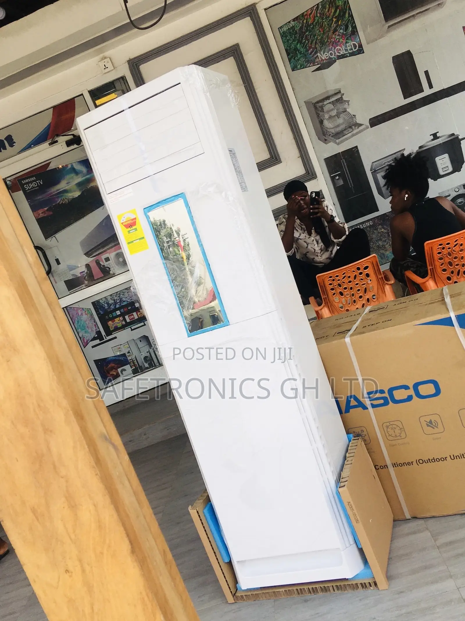 Grab Nasco Airconditioner 2.5hp Standing Floor + Gas Burner