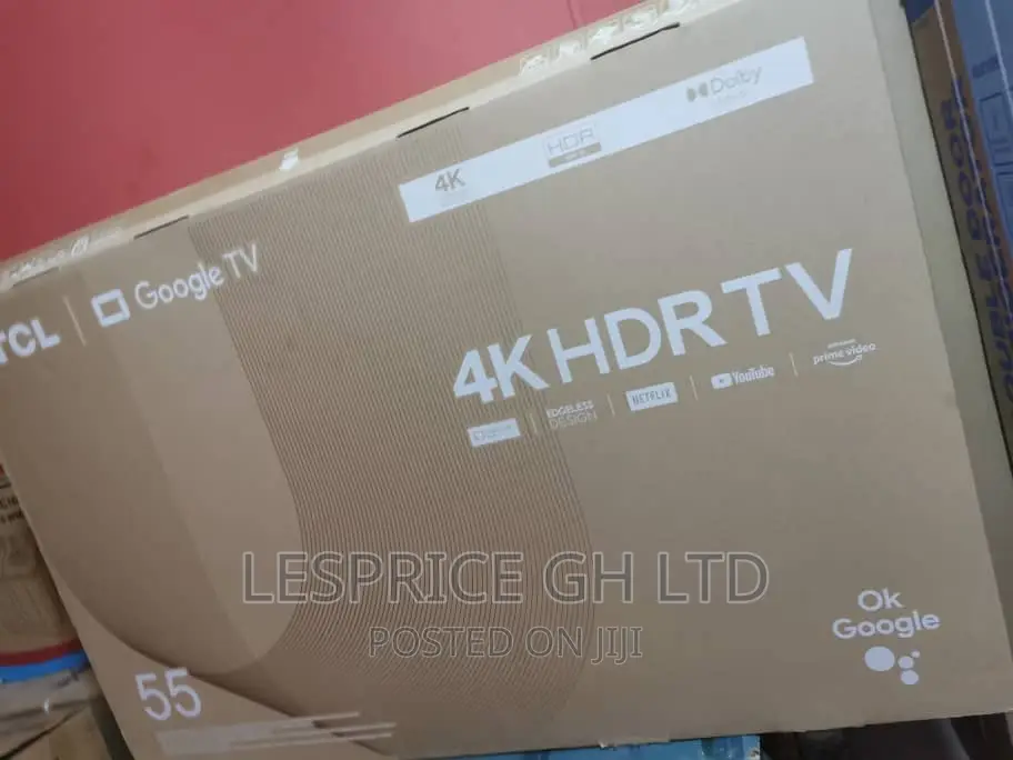 Powerfull TCL 55” Android Smart FHD HDRTV