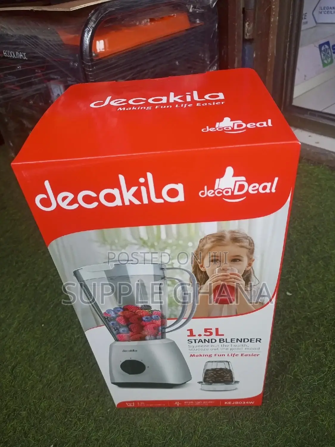 Decakila Stand Blender 1.5 Liters Blender