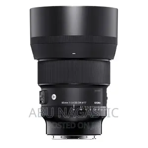 Sigma 85MM F1.4DG Art Lens