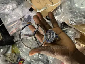 Original Mercedes Benz Bonnet Crown ( Stainless )