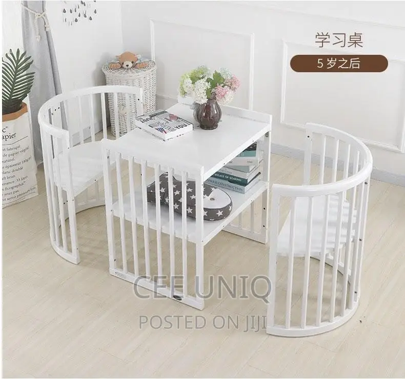 6 in 1 Multifunctional Crib Cot for Kids