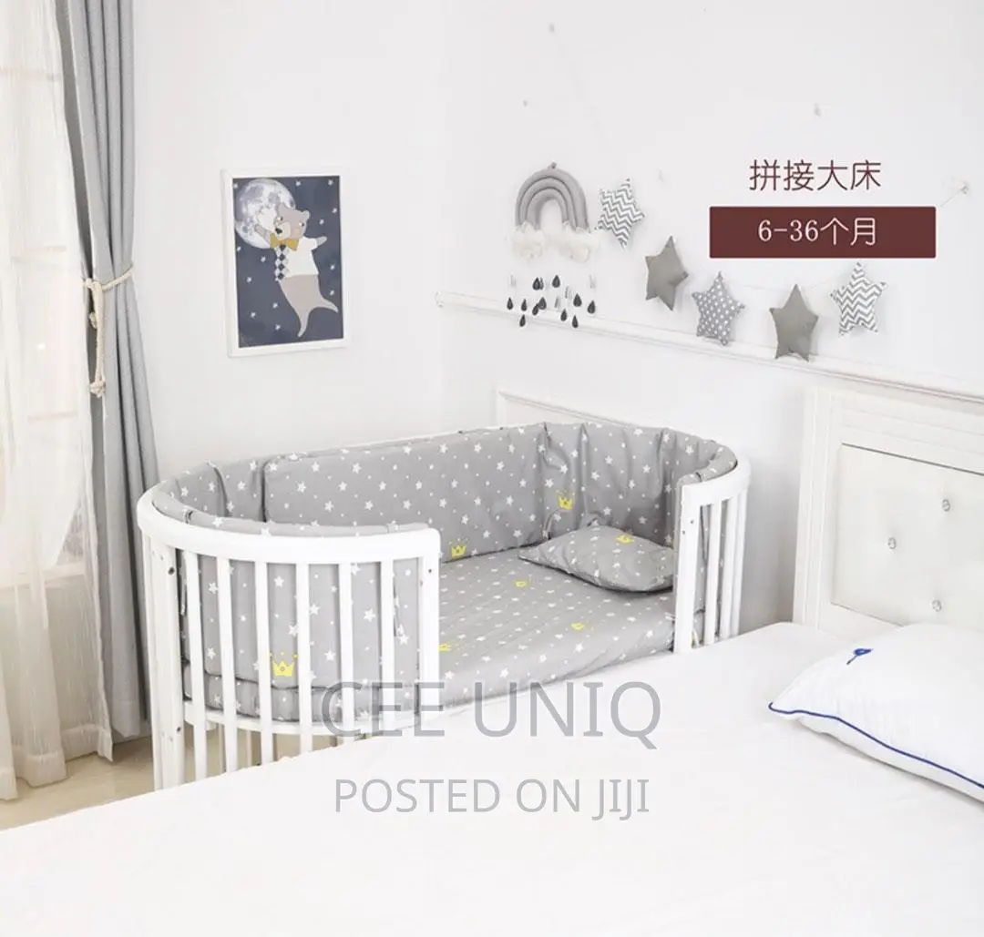 6 in 1 Multifunctional Crib Cot for Kids