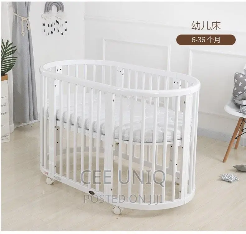 6 in 1 Multifunctional Crib Cot for Kids