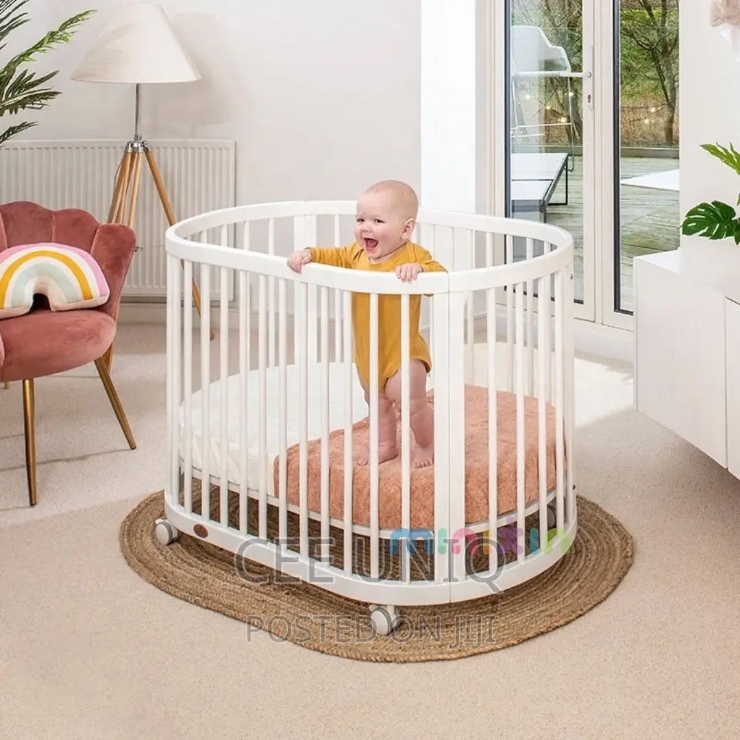6 in 1 Multifunctional Crib Cot for Kids