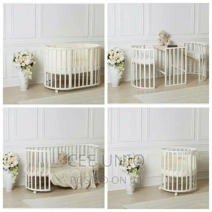 6 in 1 Multifunctional Crib Cot for Kids