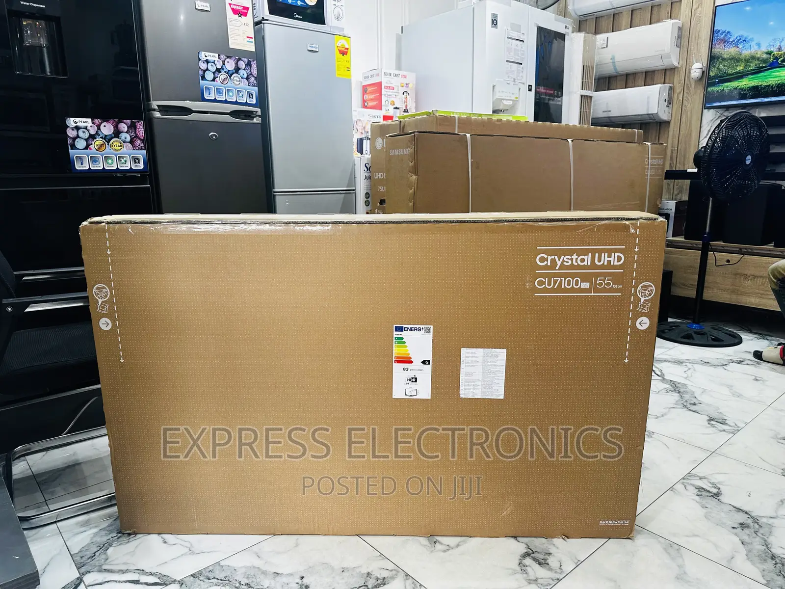 Gorgeous Sleek UHD Smart Samsung 55”Cu7000 Tv
