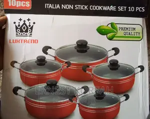 10pcs ITALIA Non Stick Cookware Set