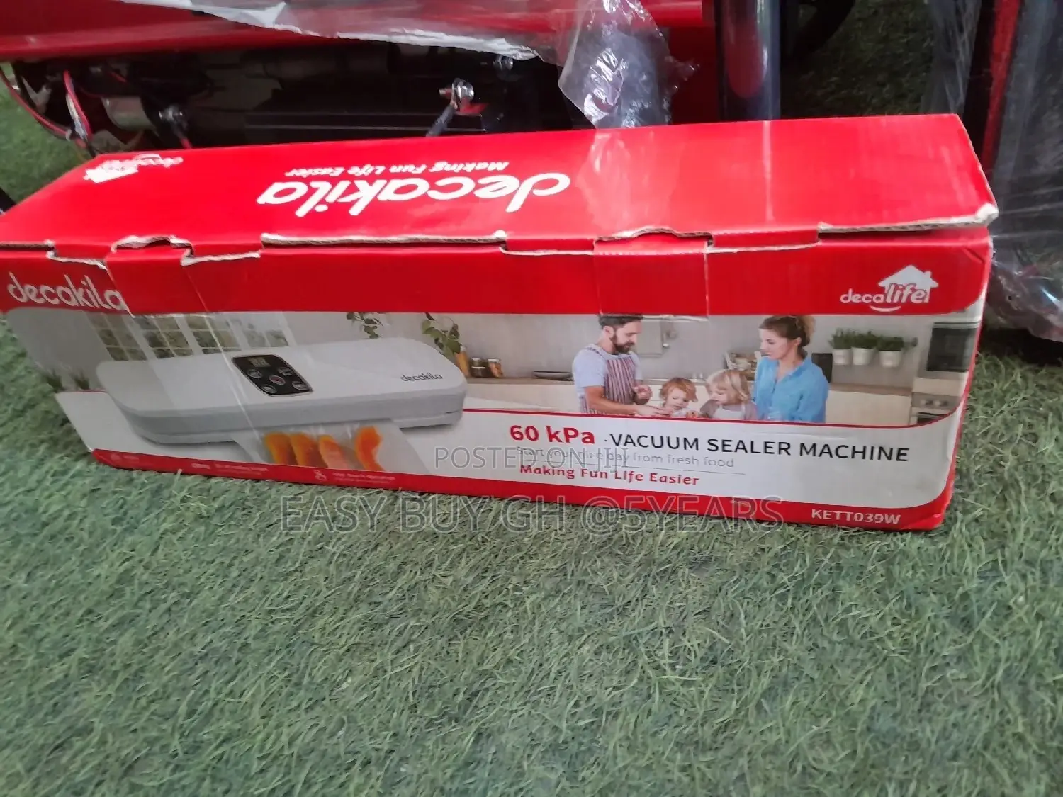60kpa Vacuum Sealer Machine Decakila Sealer