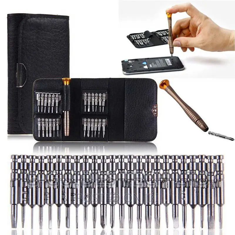 25 In 1 Screwdriver Set Xw-6025, Mobile Phone Repair Tool With Bag