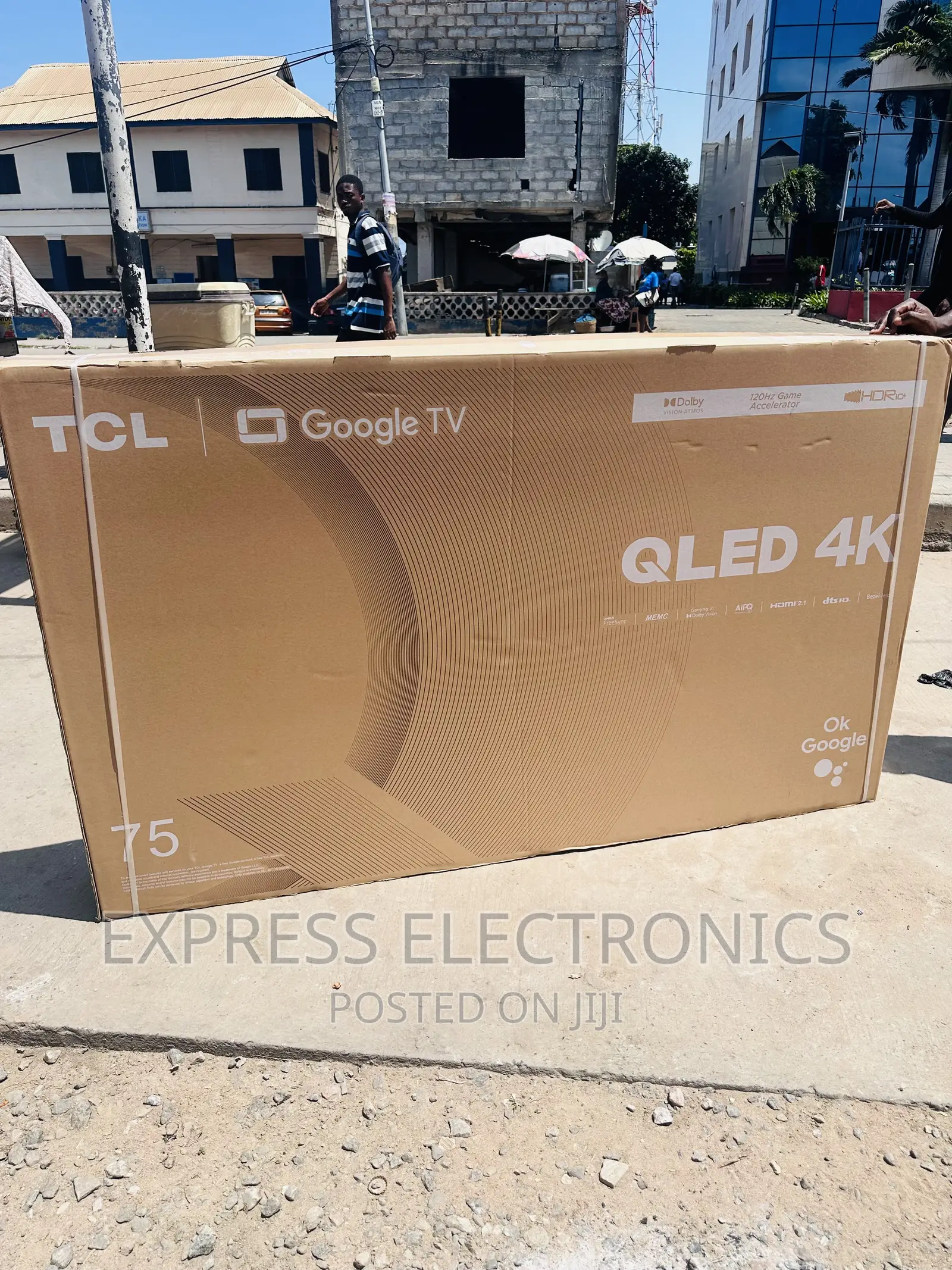 Gorgeous Sleek Slim QLED UHD Android TCL 75”C645 Tv 