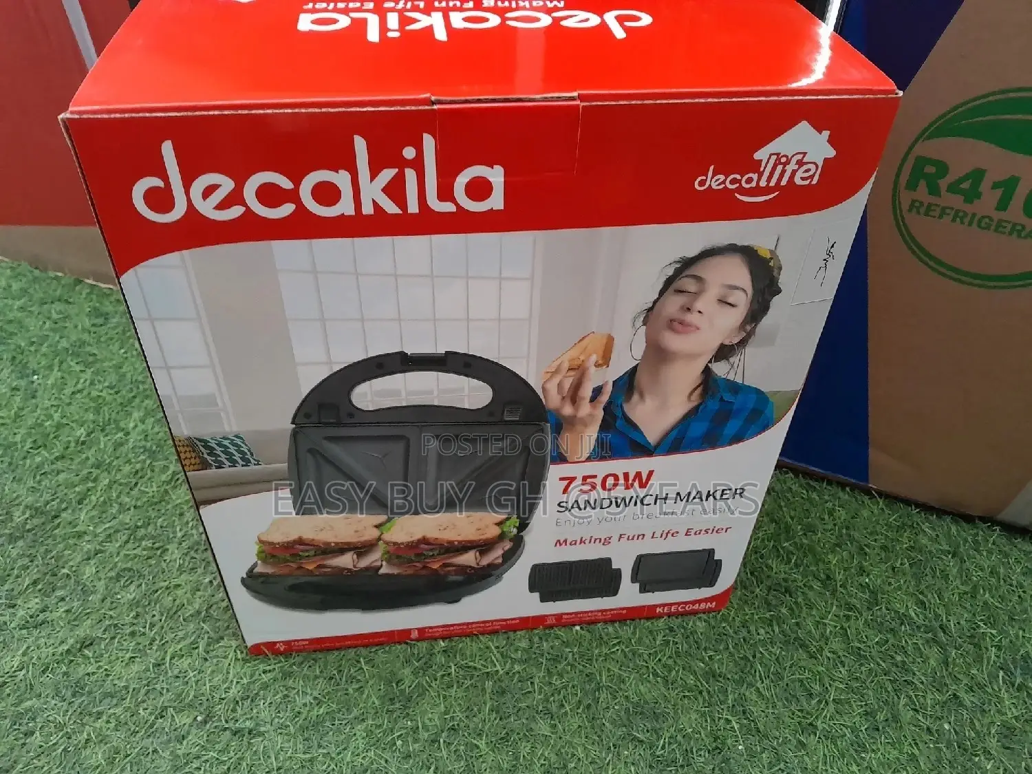 Decakila Sandwich Maker Brand New