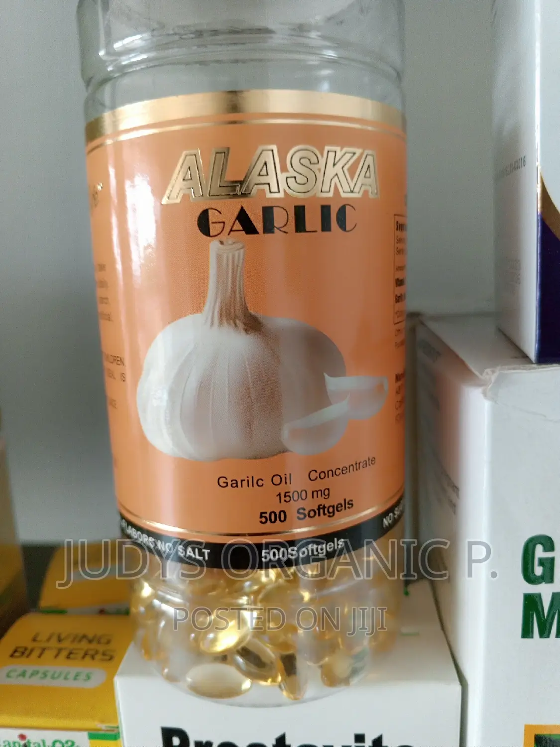 Garlic Capsules 500 Softgels