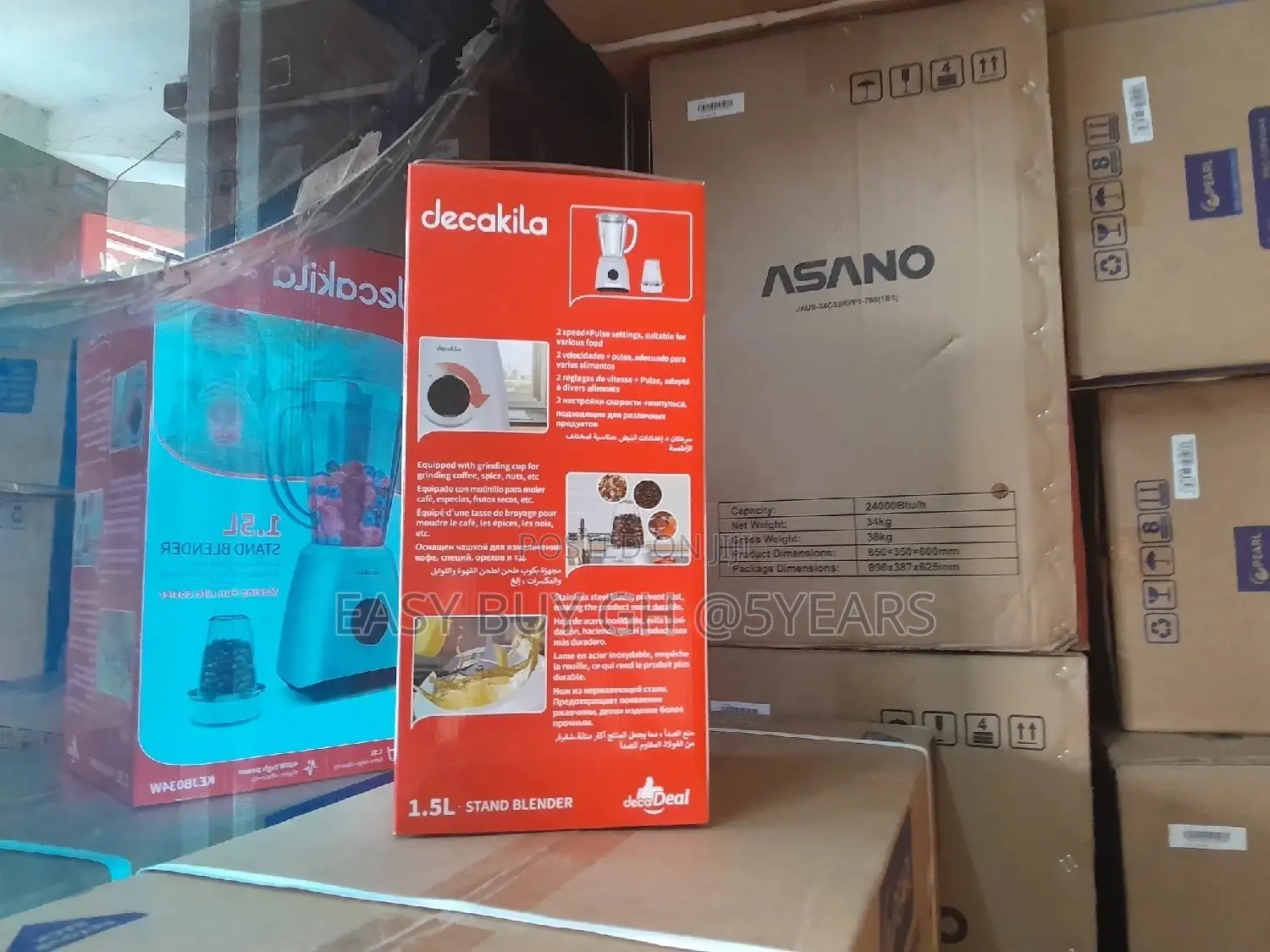 1.5l Blender Decakila Blender