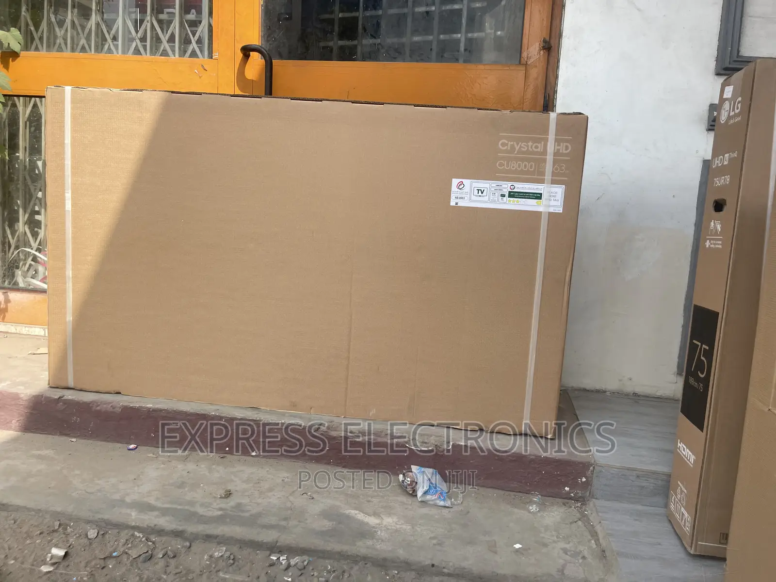 2923 New Models Samsung 65”Cu8009 Voice Assistant Tv 