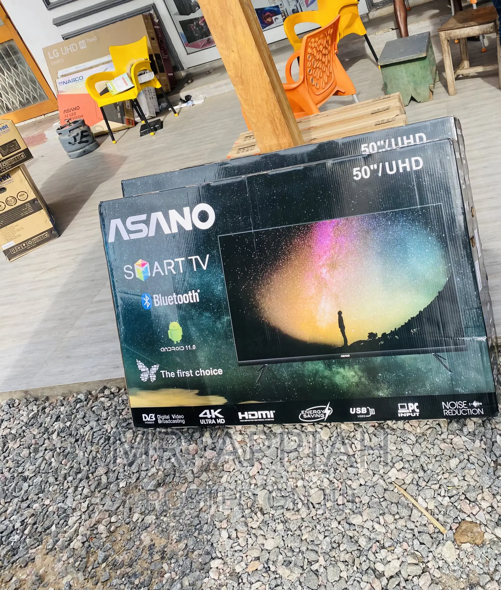 Reliable Asano 50 Inch Uhd Smart Bluetooth Led Tv(Black).