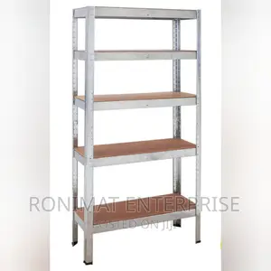 Metal Shelving Unit / 90x180x40cm / 5 Shelves at 175 Kg Each