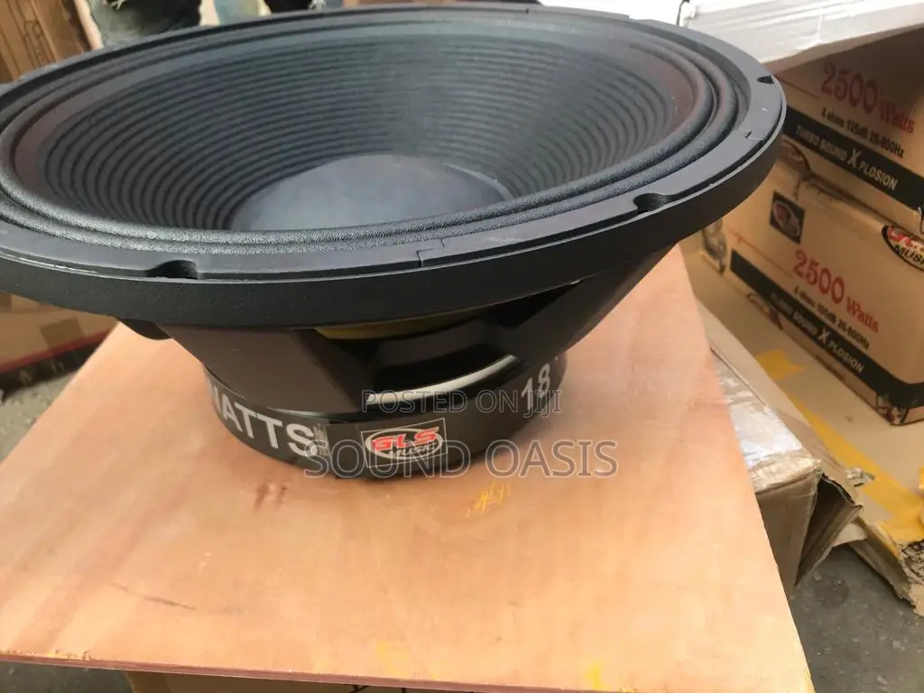 GLS TC18300 Professional Naked Speaker (2500watt; 8ohms)