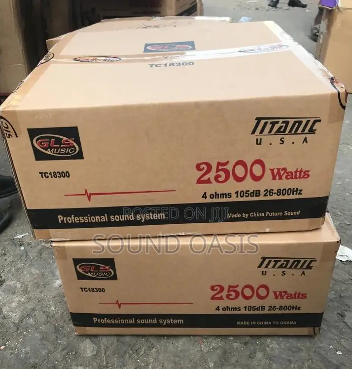 GLS TC18300 Professional Naked Speaker (2500watt; 8ohms)