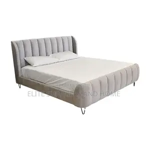 Bed King Size Velvet Fabric (1800x2000mm Ec110029r