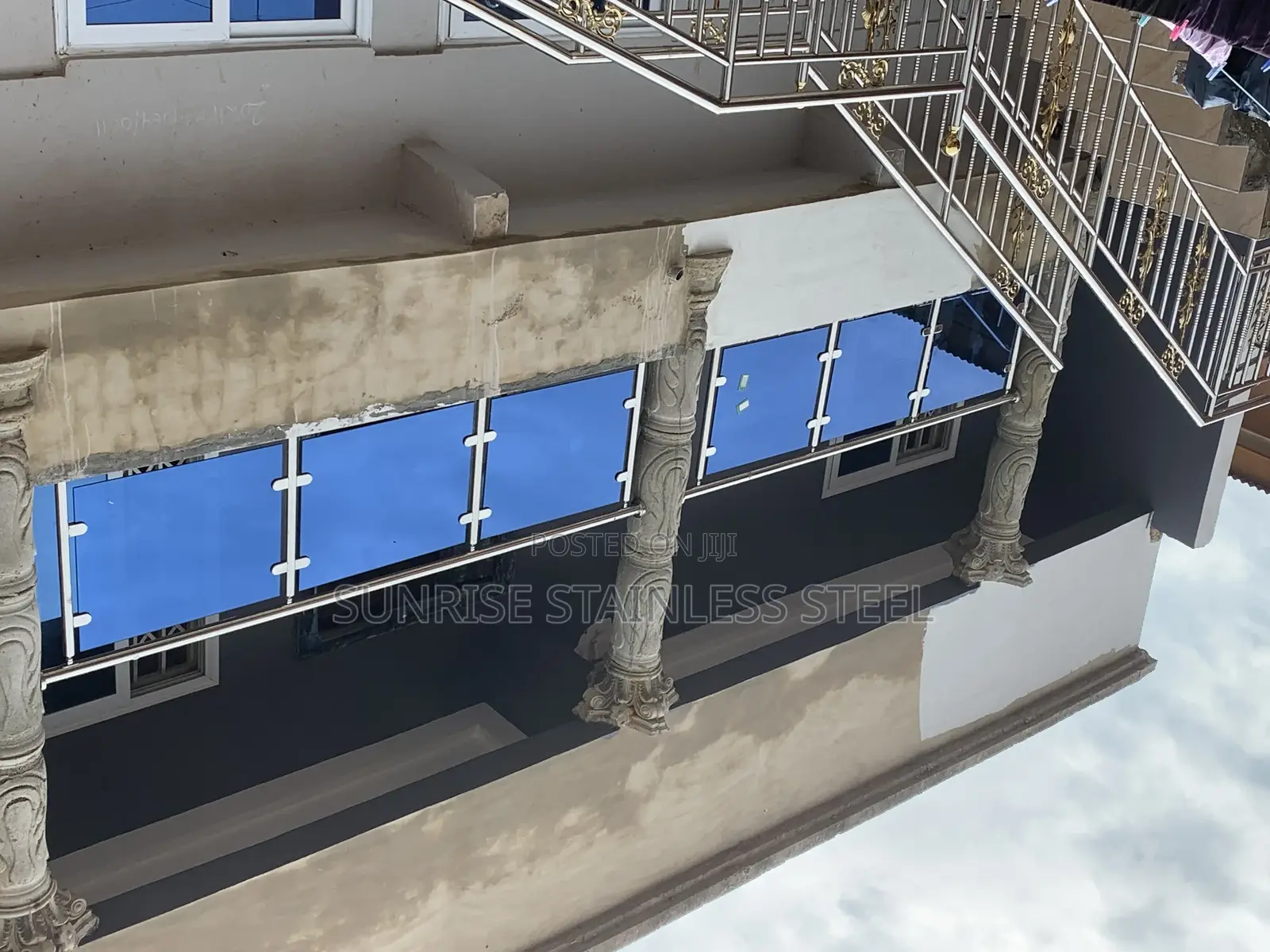 Stainless Blazing and Glass Balustrade