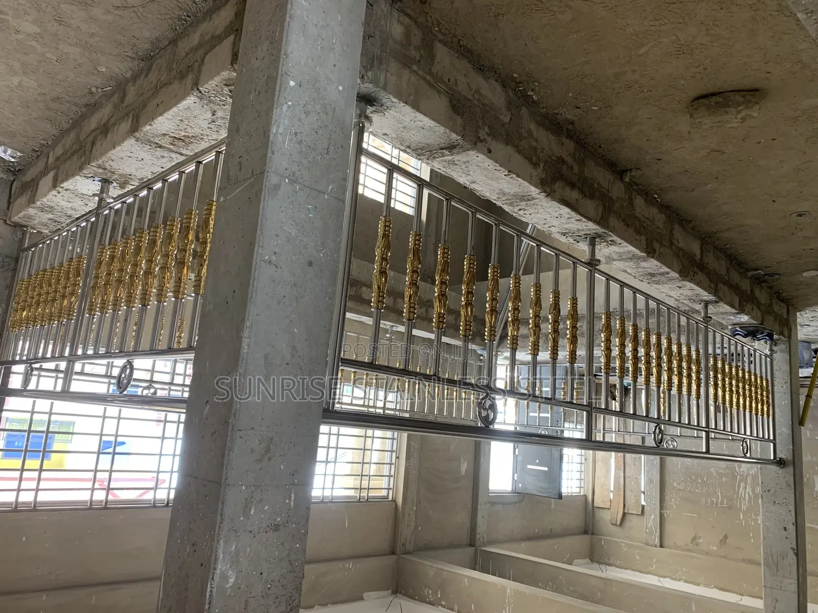 Stainless Blazing and Glass Balustrade