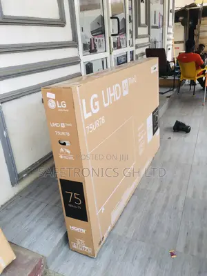 Black Electric UR78 LG 75 Inches Glossy LED UHD Smart Tv