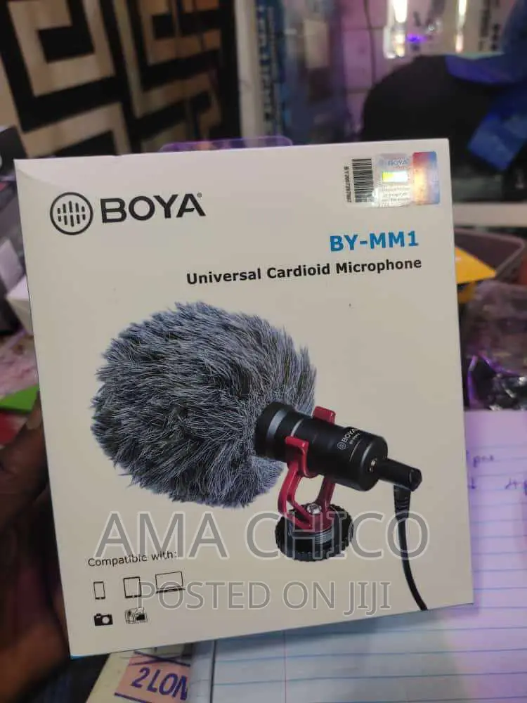 Boya Universal Cardioid Microphone by- Mm1