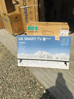Electric LM63 43 Inches Glossy Black LED Smart UHD Tv