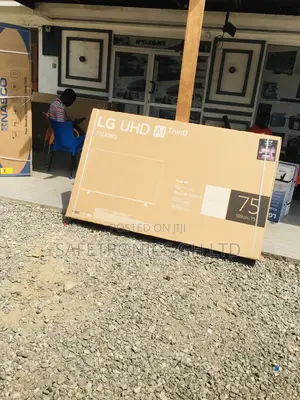 75 Inches Glossy Led Uq80 Lg Smart Electric Black Uhd Tv